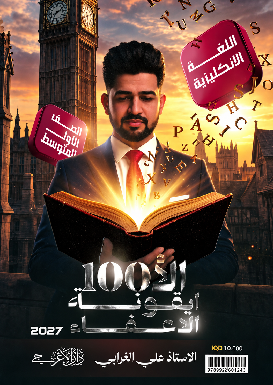 غلاف اللغة الانكليزية